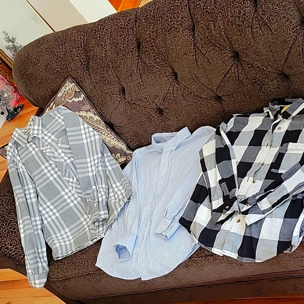 Nordstrom brand 3 shirts,sz boy's 10/12